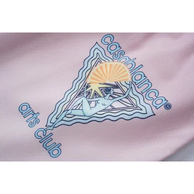 Шорты Casablanca Print Woman In Triangle On Back "Pink" фото № 3 Шорты Casablanca Print Woman In Triangle On Back "Pink" фото № 3