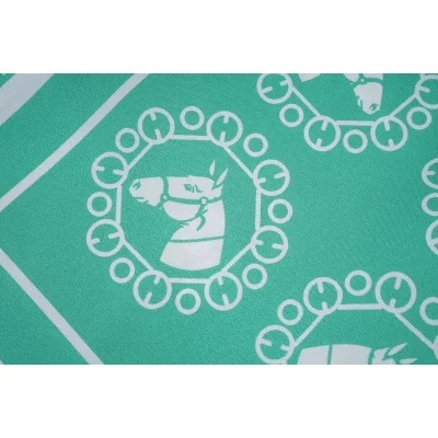 Рубашка Gucci Horse In Circle Print "Green" фото № 4