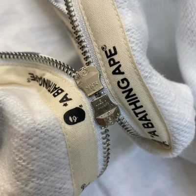 Худи A Bathing Ape Imitation Of A Double Hood "White/Blue" фото № 7 Худи A Bathing Ape Imitation Of A Double Hood "White/Blue" фото № 7