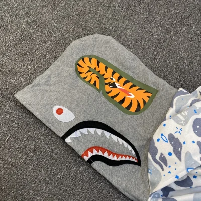 Худи A Bathing Ape Imitation Of A Double Hood "White/Blue" фото № 6 Худи A Bathing Ape Imitation Of A Double Hood "White/Blue" фото № 6