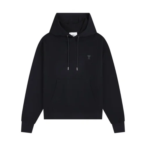 Худи Amiri With The Same Color Logo "Black"