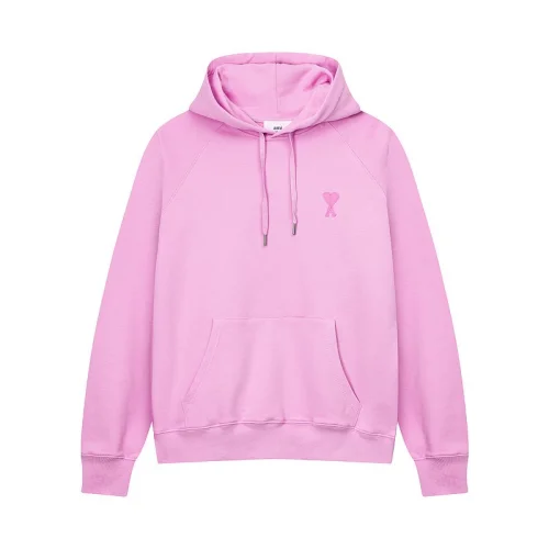 Худи Amiri One-Color - With The Brand Logo "Pink"