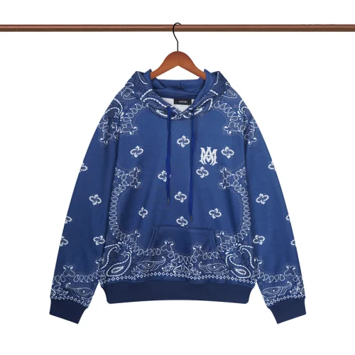 Худи Amiri Painted Print "Blue"