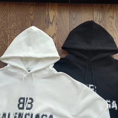 Худи Balenciaga Logo Made Of Pixels "Black" фото № 6 Худи Balenciaga Logo Made Of Pixels "Black" фото № 6