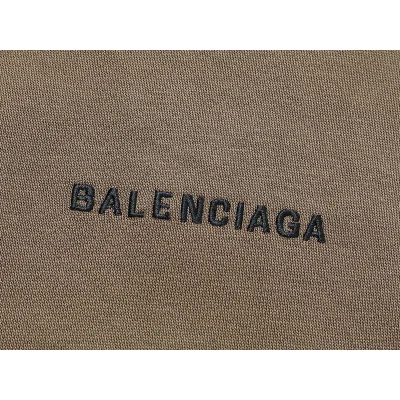 Худи Balenciaga With The Label Of The Company "Brown" фото № 5