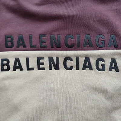 Худи Balenciaga A Small Inscription Of The Brand Name "Vinous" фото № 3