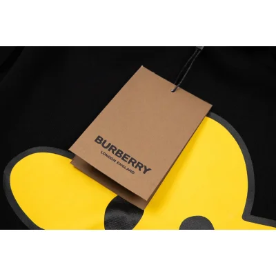 Худи Burberry Big Drop With Legs "Black" фото № 5