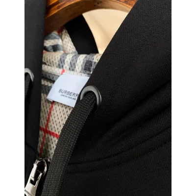 Худи Burberry Frontside Small Stripe Burberry London England "Black" фото № 4