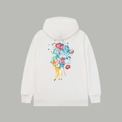 Худи Burberry Frontside Print Bambi From Disney Logo "White" фото № 2 Худи Burberry Frontside Print Bambi From Disney Logo "White" фото № 2