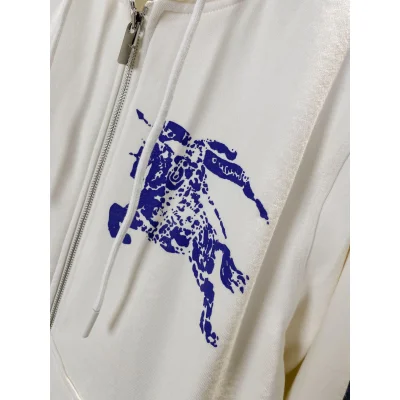 Худи Burberry Blue Frontside Warrior And Horse "White" фото № 7