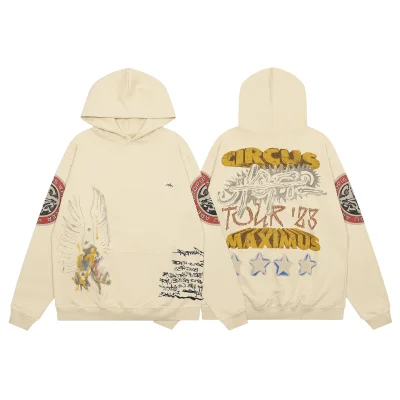 Худи Cactus Jack Merch Utopia Circus Tour 23 Max "Sand" фото № 7