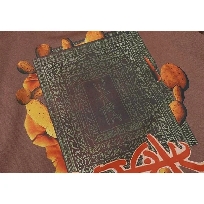 Худи Cactus Jack Merch Manuscript "Brown" фото № 4