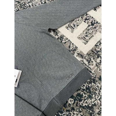 Худи Christian Dior Interior Blue Logos "Gray" фото № 3