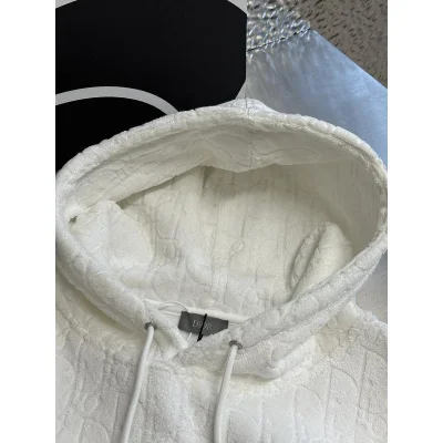 Худи Christian Dior Fluffy Print Dior Logos "Gray" фото № 4