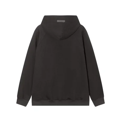 Худи Fear Of God Textured Logo "Black/Gray" фото № 2