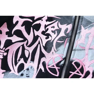 Худи Four Caccus The Demons Inside Us ZIP "Black" фото № 6