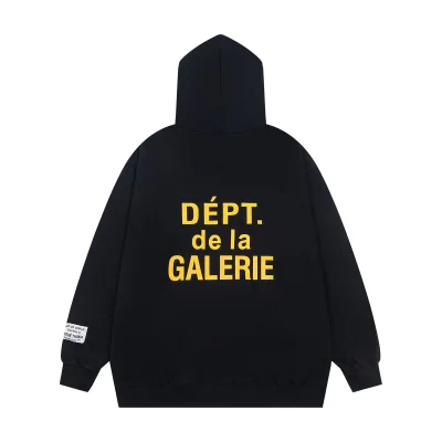 Толстовка Gallery Dept Large Inscription On The Back "Black" фото № 2