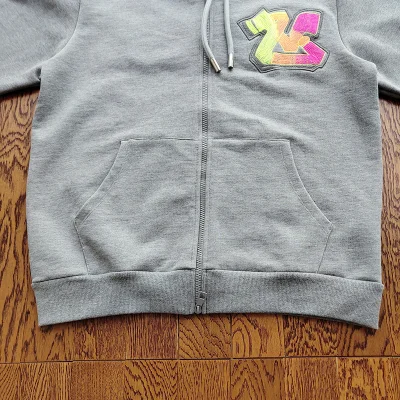 Худи Louis Vuitton With Brand Logo ZIP "Gray" фото № 8 Худи Louis Vuitton With Brand Logo ZIP "Gray" фото № 8