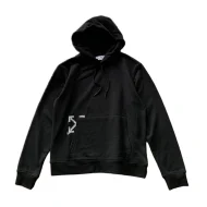 Худи Off White With A Large Print On The Back