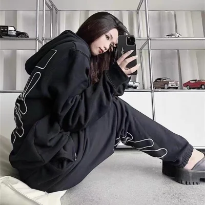 Худи OFF-White Black Stripes With White Outline "Black" фото № 9 Худи OFF-White Black Stripes With White Outline "Black" фото № 9