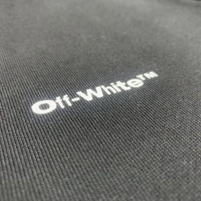 Худи OFF-White Black Stripes With White Outline "Black" фото № 3 Худи OFF-White Black Stripes With White Outline "Black" фото № 3