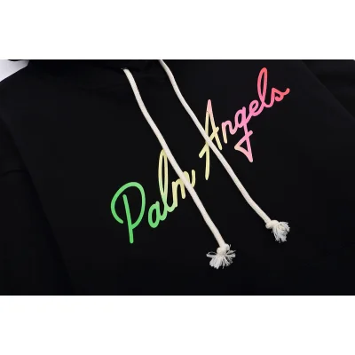 Худи Palm Angels Colorful Logo "Black" фото № 7