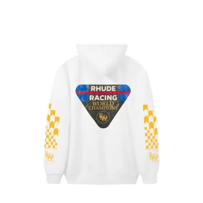 Худи Rhude Racing World Champions "White" фото № 2