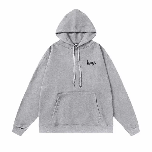Худи Stussy With Text Logo "Gray"