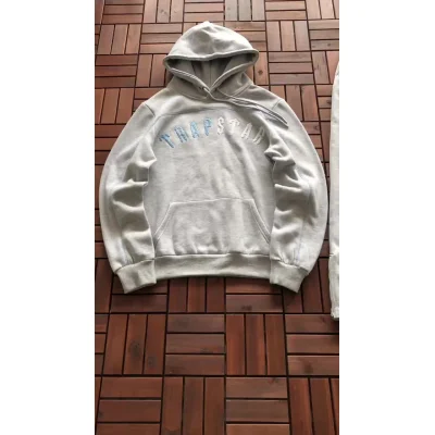 Худи Trapstar Two Color Embroidered Logo "Gray" фото № 6