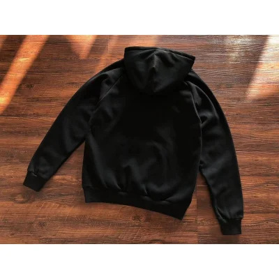 Худи Trapstar Embroidered Logo And Wide Front Pocket "Black" фото № 2