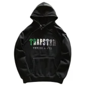 Худи Trapstar Embroidered Logo And Wide Front Pocket "Black"