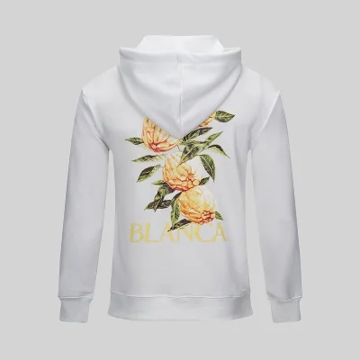 Худи Casablanca Winter Flower Pattern "White" фото № 2