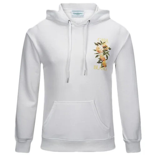 Худи Casablanca Winter Flower Pattern "White"