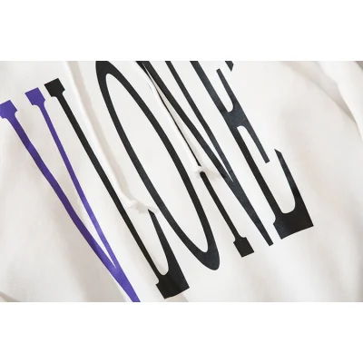 Худи Vlone Purple Letter Of The Brand "White" фото № 6