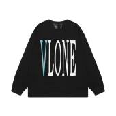 Свитшот Vlone Drawn Blue Letter V "Black"