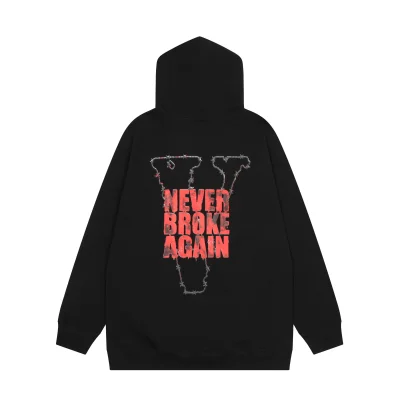 Худи Vlone Never Broke Again "Black" фото № 2