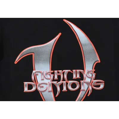 Худи Vlone Fighting Demons "Black" фото № 3