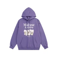 Худи Wai Kei Maltese Archive "Violet"