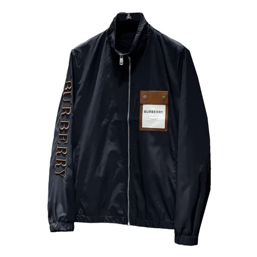 Курка-бомбер Burberry Frontside On The Sleeve Brown Logo "Black"