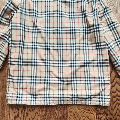 Ветровка Burberry Double-Sided With Checkered Style "Black/Brown" фото № 6