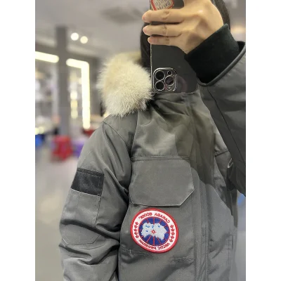 Парка Canada Goose Fur Hood "Gray" фото № 3