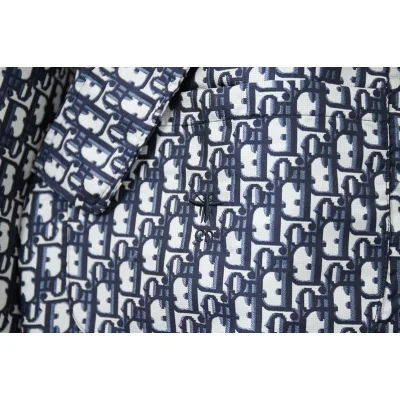 Куртка Christian Dior A Lot Of Logos Dior "Blue" фото № 5