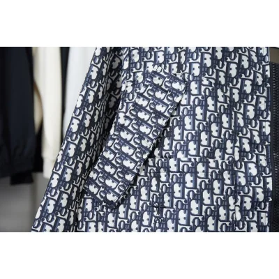 Куртка Christian Dior A Lot Of Logos Dior "Blue" фото № 4