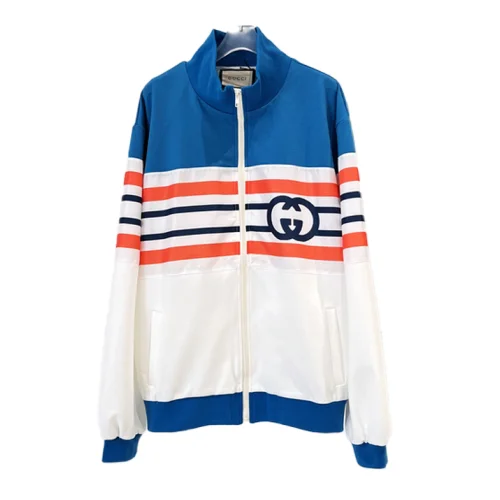 Олимпийка Gucci Striped "White/Blue"