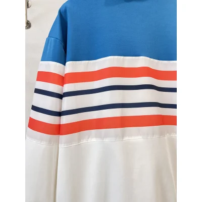 Олимпийка Gucci Striped "White/Blue" фото № 2