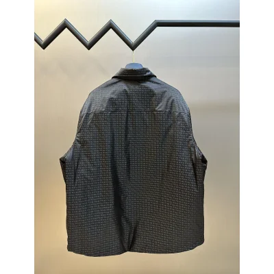 Куртка Miu Miu Black Frontside Logo On Pocket White Logo "Black" фото № 3