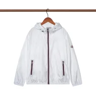 Ветровка Moncler Small Logo On The Sleeve "White"