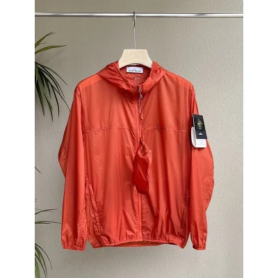 Ветровка Stone Island Lightweight With A Handbag "Scarlet/Orange" фото № 2
