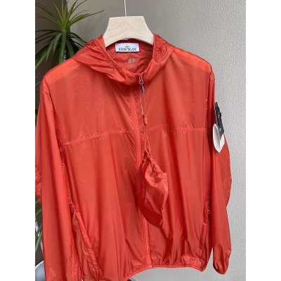 Ветровка Stone Island Lightweight With A Handbag "Scarlet/Orange" фото № 3