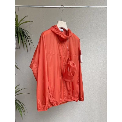 Ветровка Stone Island Lightweight With A Handbag "Scarlet/Orange" фото № 9